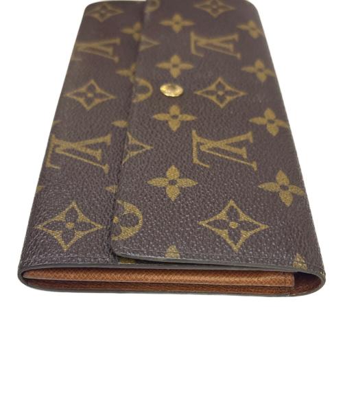 LOUIS VUITTON（ルイ ヴィトン）LOUIS VUITTON (ルイ ヴィトン) 長財布　ポシェット・ポルトモネ クレディの古着・服飾アイテム