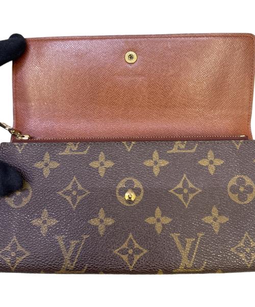 LOUIS VUITTON（ルイ ヴィトン）LOUIS VUITTON (ルイ ヴィトン) 長財布　ポシェット・ポルトモネ クレディの古着・服飾アイテム