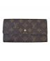 LOUIS VUITTON（ルイ ヴィトン）の古着「長財布　ポシェット・ポルトモネ クレディ」