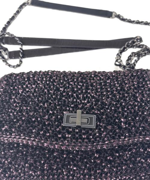 ANTEPRIMA（アンテプリマ）ANTEPRIMA (アンテプリマ) ワイヤーバッグ パープルの古着・服飾アイテム