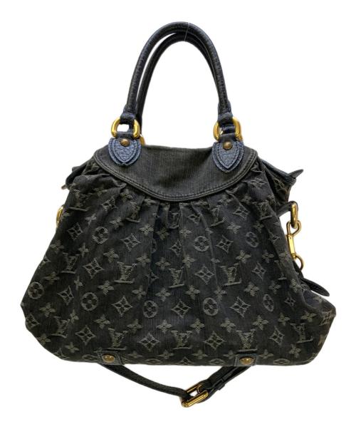 LOUIS VUITTON（ルイ ヴィトン）LOUIS VUITTON (ルイ ヴィトン) 2WAYショルダーバッグ ネオ カヴィMM モノグラム デニム ブラックの古着・服飾アイテム