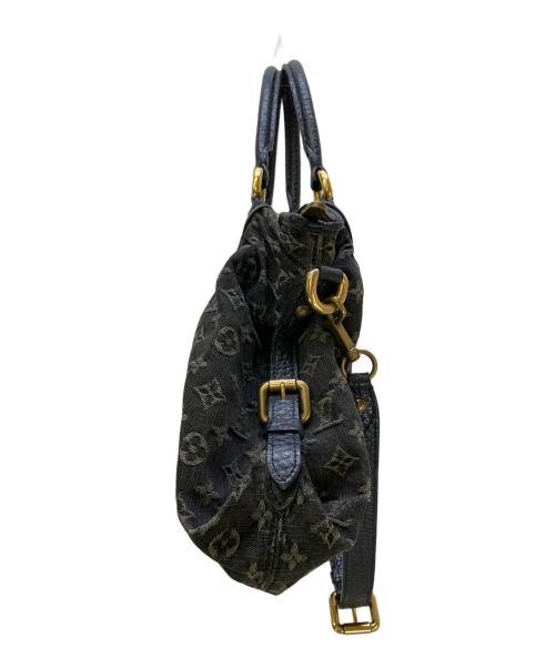 LOUIS VUITTON（ルイ ヴィトン）LOUIS VUITTON (ルイ ヴィトン) 2WAYショルダーバッグ ネオ カヴィMM モノグラム デニム ブラックの古着・服飾アイテム