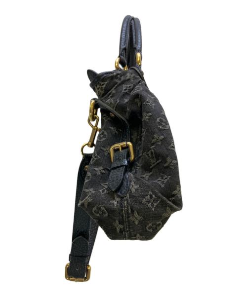 LOUIS VUITTON（ルイ ヴィトン）LOUIS VUITTON (ルイ ヴィトン) 2WAYショルダーバッグ ネオ カヴィMM モノグラム デニム ブラックの古着・服飾アイテム
