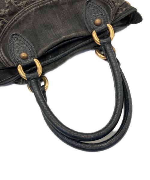 LOUIS VUITTON（ルイ ヴィトン）LOUIS VUITTON (ルイ ヴィトン) 2WAYショルダーバッグ ネオ カヴィMM モノグラム デニム ブラックの古着・服飾アイテム