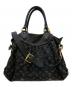 LOUIS VUITTON（ルイ ヴィトン）の古着「2WAYショルダーバッグ ネオ カヴィMM モノグラム デニム」｜ブラック