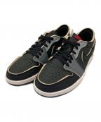 NIKEナイキ）の古着「ローカットスニーカー」｜ブラック