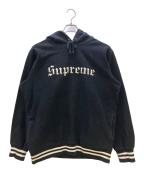 SUPREMEシュプリーム）の古着「reverse fleece hooded sweatshirts」｜ブラック