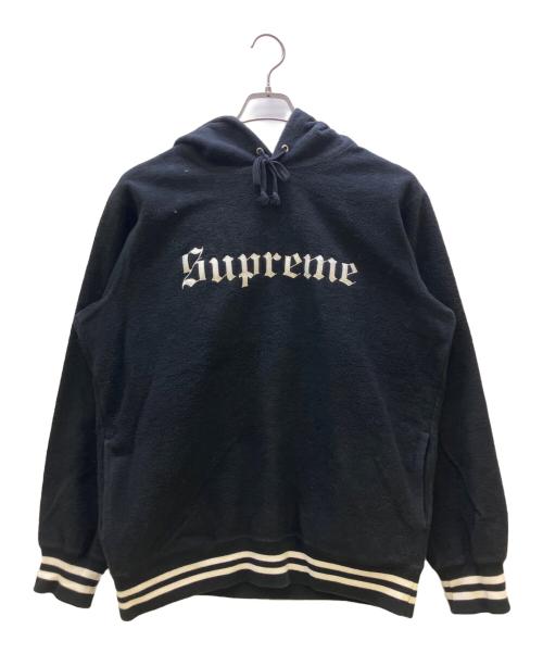 SUPREME（シュプリーム）Supreme (シュプリーム) reverse fleece hooded sweatshirts ブラック サイズ:Lの古着・服飾アイテム