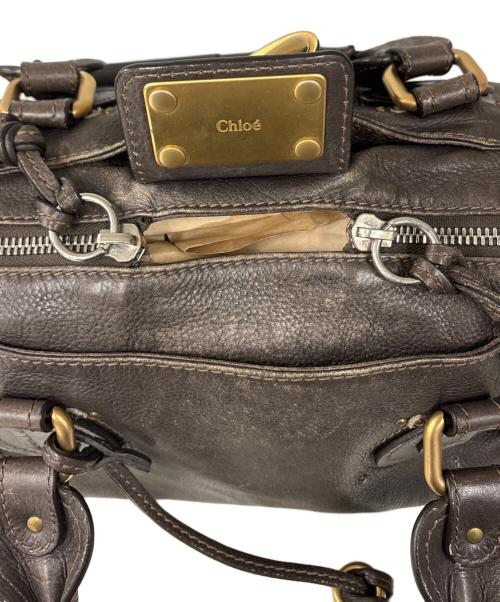 Chloe（クロエ）Chloe (クロエ) ハンドバッグ　パディントン ブラウンの古着・服飾アイテム