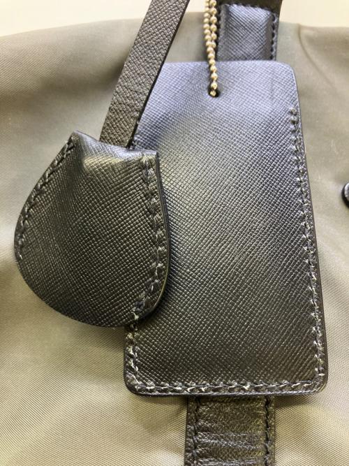 PRADA（プラダ）PRADA (プラダ) ボストンバッグ オリーブの古着・服飾アイテム