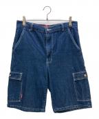 stussyステューシー）の古着「カーゴショーツ OLD STUSSY」｜ブルー
