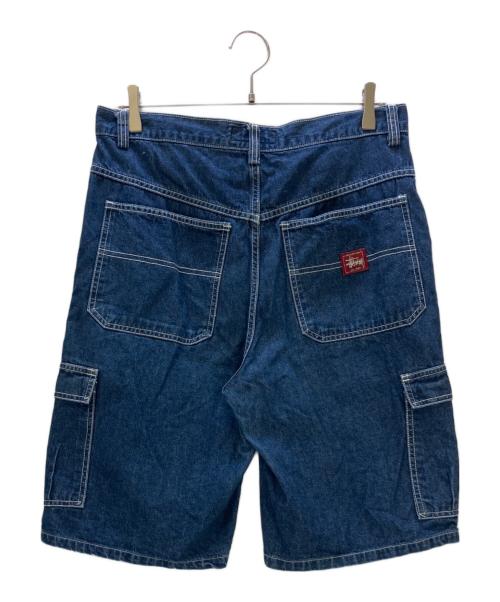 stussy（ステューシー）stussy (ステューシー) カーゴショーツ 	OLD STUSSY ブルー サイズ:W32の古着・服飾アイテム