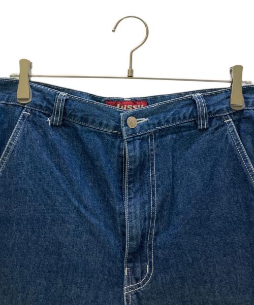 stussy（ステューシー）stussy (ステューシー) カーゴショーツ 	OLD STUSSY ブルー サイズ:W32の古着・服飾アイテム