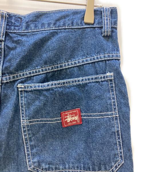stussy（ステューシー）stussy (ステューシー) カーゴショーツ 	OLD STUSSY ブルー サイズ:W32の古着・服飾アイテム