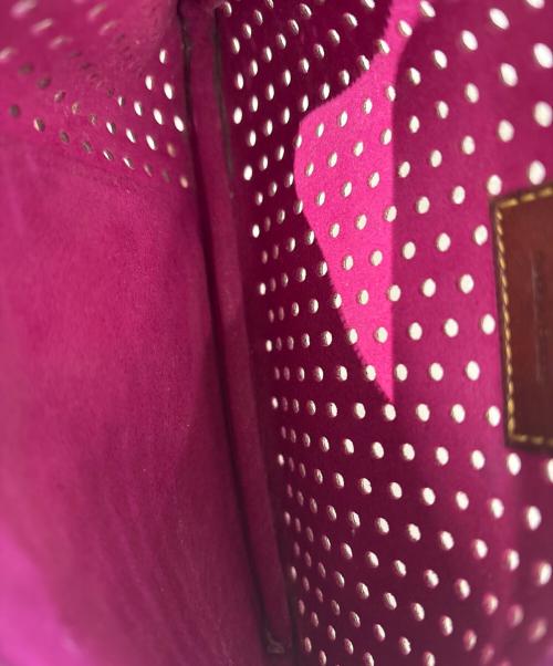 LOUIS VUITTON（ルイ ヴィトン）LOUIS VUITTON (ルイ ヴィトン) ポーチ　モノグラム・ペルフォ　ポシェットプラット ブラウンの古着・服飾アイテム