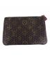 LOUIS VUITTON（ルイ ヴィトン）の古着「ポーチ　モノグラム・ペルフォ　ポシェットプラット」｜ブラウン