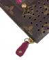 中古・古着 LOUIS VUITTON (ルイ ヴィトン) ポーチ　モノグラム・ペルフォ　ポシェットプラット ブラウン：22000円