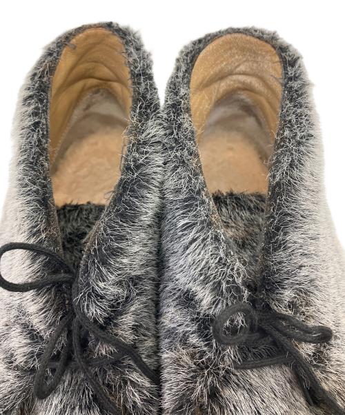 COMME des GARCONS HOMME PLUS（コムデギャルソンオムプリュス）COMME des GARCONS HOMME PLUS (コムデギャルソンオムプリュス) フェイクファーデザートブーツ グレー サイズ:27cmの古着・服飾アイテム