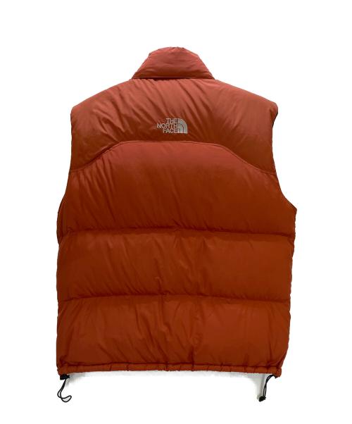 THE NORTH FACE（ザ ノース フェイス）THE NORTH FACE (ザ ノース フェイス) ヌプシダウンベスト オレンジ サイズ:XLの古着・服飾アイテム