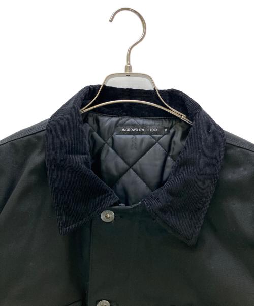 UNCROWD（アンクラウド）UNCROWD (アンクラウド) ジャケット プリマロフトダックカバーオール ブラック サイズ:Mの古着・服飾アイテム