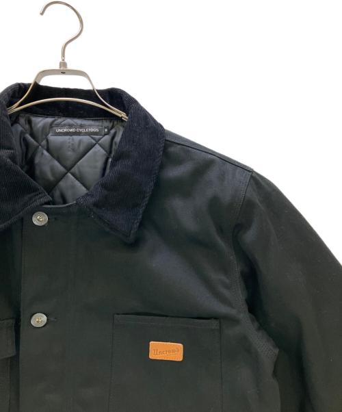 UNCROWD（アンクラウド）UNCROWD (アンクラウド) ジャケット プリマロフトダックカバーオール ブラック サイズ:Mの古着・服飾アイテム