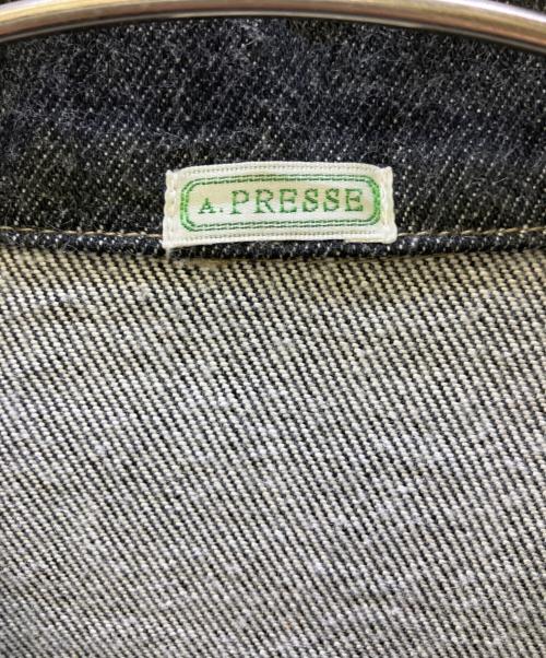 A.PRESSE（アプレッセ）A.PRESSE (アプレッセ) トラッカージャケット 3rd ype グレー サイズ:48の古着・服飾アイテム