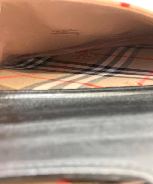 Burberry's（バーバリーズ）Burberry's (バーバリーズ) セミショルダーバッグ 	シャドーホース ベージュ×ブラック 未使用品の古着・服飾アイテム
