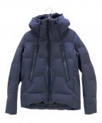 DESCENTE ALLTERRAINデザイント オルテライン）の古着「ダウンジャケット 水沢ダウン マウンテニア」｜ネイビー