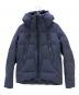 DESCENTE ALLTERRAIN（デザイント オルテライン）の古着「ダウンジャケット 水沢ダウン マウンテニア」｜ネイビー