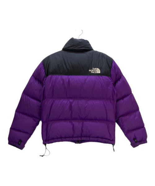 THE NORTH FACE（ザ ノース フェイス）THE NORTH FACE (ザ ノース フェイス) ダウンジャケット 1996 RETRO NUPTSE JACKET パープル×ブラック サイズ:Sの古着・服飾アイテム