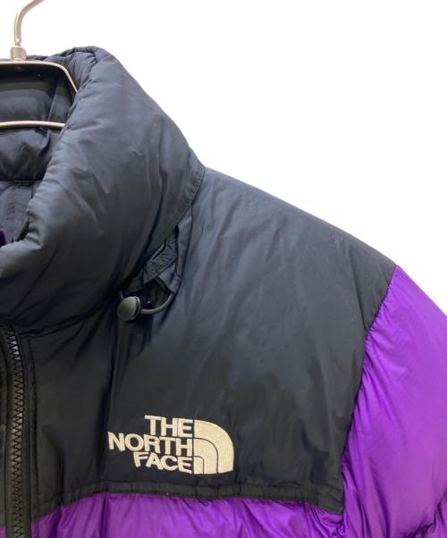 THE NORTH FACE（ザ ノース フェイス）THE NORTH FACE (ザ ノース フェイス) ダウンジャケット 1996 RETRO NUPTSE JACKET パープル×ブラック サイズ:Sの古着・服飾アイテム