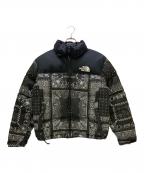 THE NORTH FACEザ ノース フェイス）の古着「ダウンジャケット PRINTED 1996 RETRO NUPTSE JACKET」｜ブラック