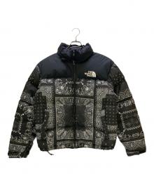 THE NORTH FACE（ザ ノース フェイス）の古着「ダウンジャケット PRINTED 1996 RETRO NUPTSE JACKET」｜ブラック