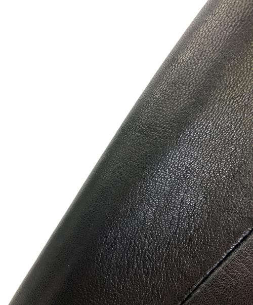 BANANA REPUBLIC（バナナリパブリック）BANANA REPUBLIC (バナナリパブリック) シングルライダースジャケット 90s ブラック サイズ:Sの古着・服飾アイテム