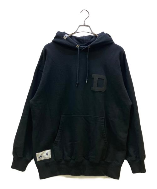 DESCENTE（デサント）DESCENTE (デサント) プルオーバーパーカー ブラック サイズ:4の古着・服飾アイテム