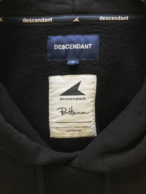 DESCENTE（デサント）DESCENTE (デサント) プルオーバーパーカー ブラック サイズ:4の古着・服飾アイテム