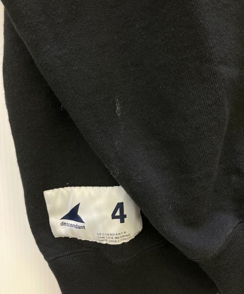 DESCENTE（デサント）DESCENTE (デサント) プルオーバーパーカー ブラック サイズ:4の古着・服飾アイテム