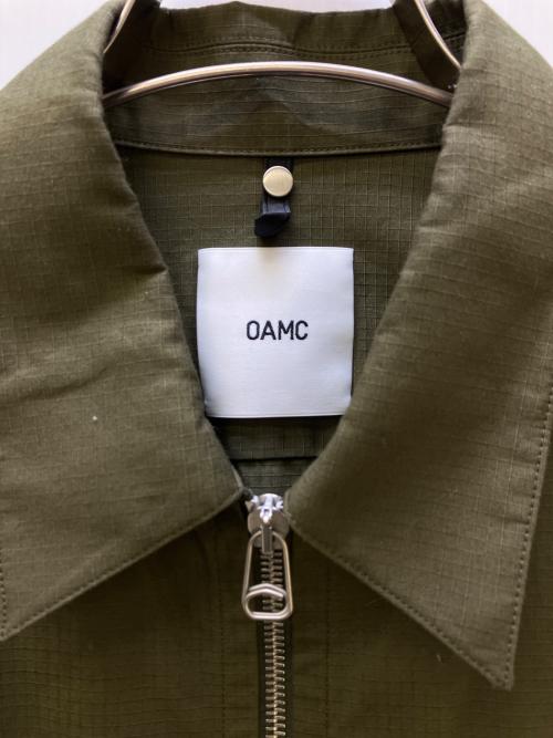 OAMC（オーエーエムシー）OAMC (オーエーエムシー) シャツジャケット オリーブ サイズ:Lの古着・服飾アイテム
