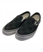 VANSヴァンズ）の古着「スリッポン」｜ブラック
