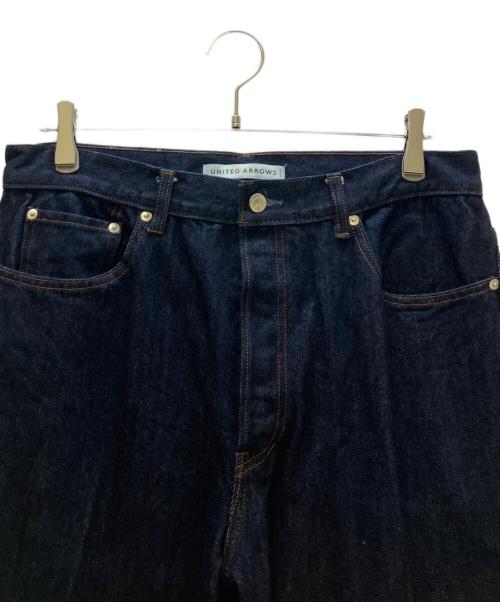 UNITED ARROWS（ユナイテッドアローズ）UNITED ARROWS (ユナイテッドアローズ) デニムパンツ SUVIN DENIM BAGGIE PANTS インディゴ サイズ:Lの古着・服飾アイテム