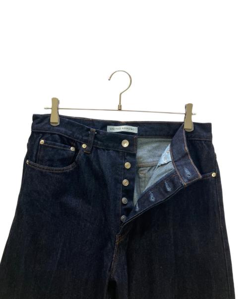 UNITED ARROWS（ユナイテッドアローズ）UNITED ARROWS (ユナイテッドアローズ) デニムパンツ SUVIN DENIM BAGGIE PANTS インディゴ サイズ:Lの古着・服飾アイテム