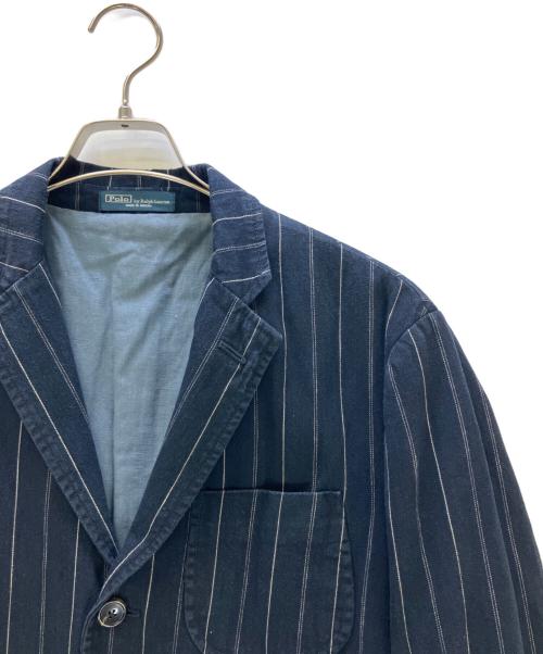 POLO RALPH LAUREN（ポロ・ラルフローレン）POLO RALPH LAUREN (ポロ・ラルフローレン) テーラードジャケット ネイビー サイズ:不明の古着・服飾アイテム
