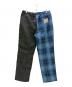 Harris Tweed (ハリスツイード) stussy (ステューシー) ウールパンツ グレー×ブルー サイズ:L：15000円