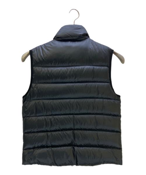 EMPORIO ARMANI（エンポリオ アルマーニ）EMPORIO ARMANI (エンポリオ アルマーニ) ダウンベスト ブラック サイズ:Sの古着・服飾アイテム