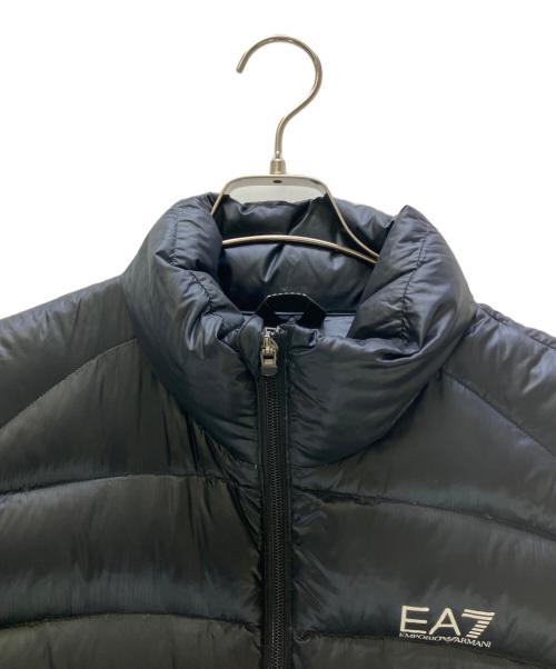 EMPORIO ARMANI（エンポリオ アルマーニ）EMPORIO ARMANI (エンポリオ アルマーニ) ダウンベスト ブラック サイズ:Sの古着・服飾アイテム