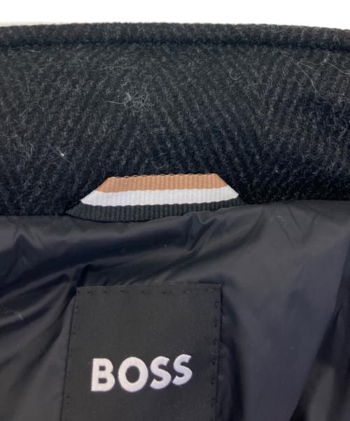 BOSS（ボス）BOSS (ボス) ショートコート スタンドカラー グレー サイズ:52の古着・服飾アイテム