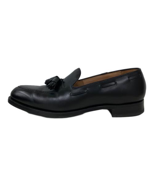 Crockett & Jones（クロケット＆ジョーンズ）Crockett & Jones (クロケット＆ジョーンズ) タッセルローファー ブラック サイズ:UK9.5の古着・服飾アイテム