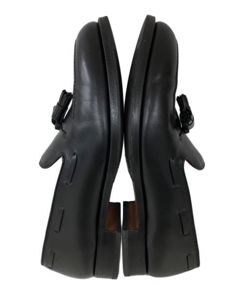 Crockett & Jones（クロケット＆ジョーンズ）Crockett & Jones (クロケット＆ジョーンズ) タッセルローファー ブラック サイズ:UK9.5の古着・服飾アイテム