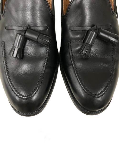 Crockett & Jones（クロケット＆ジョーンズ）Crockett & Jones (クロケット＆ジョーンズ) タッセルローファー ブラック サイズ:UK9.5の古着・服飾アイテム