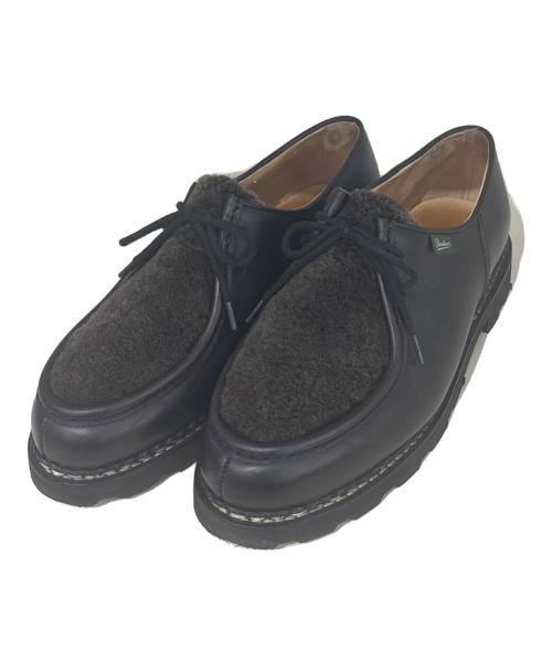 PARABOOT（パラブーツ）PARABOOT (パラブーツ) チロリアンブーツ ブラック×ブラウン サイズ:42　1/2の古着・服飾アイテム